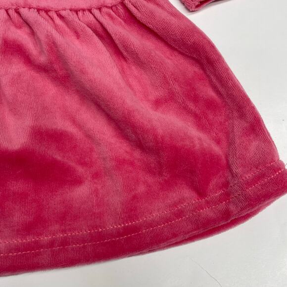 NWT Bisby Size 3 Rose Velour Lisle Dress - Picture 2 of 5